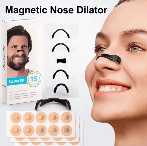 Dilatador Nasal Magnetico Respiratório Melhore a Respiração 5 tamanhos