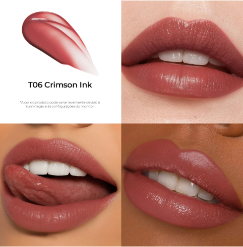 Gloss Labial Brilhante SACE LADY Não Pegajoso 16H Sem Transferência Brilho Vítreo