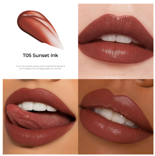 Gloss Labial Brilhante SACE LADY Não Pegajoso 16H Sem Transferência Brilho Vítreo