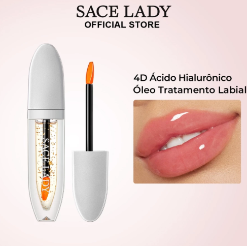 Óleo Labial Rico SACE LADY Batom Ocheal Water-Light Dudu Hidratante E Sem Manchas