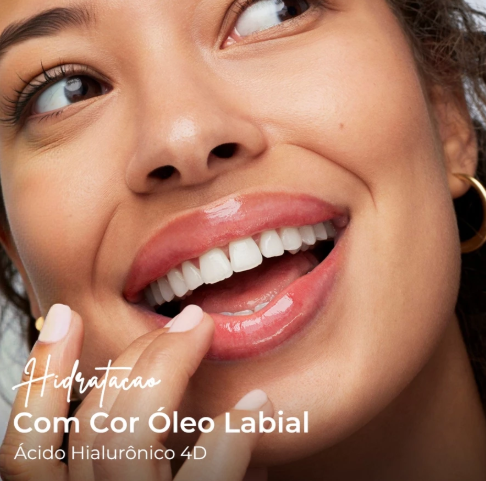 Óleo Labial Rico SACE LADY Batom Ocheal Water-Light Dudu Hidratante E Sem Manchas