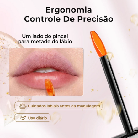Óleo Labial Rico SACE LADY Batom Ocheal Water-Light Dudu Hidratante E Sem Manchas